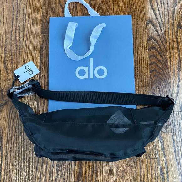 NWT ALO Sheer Fanny Pack - Black - Picture 8 of 12